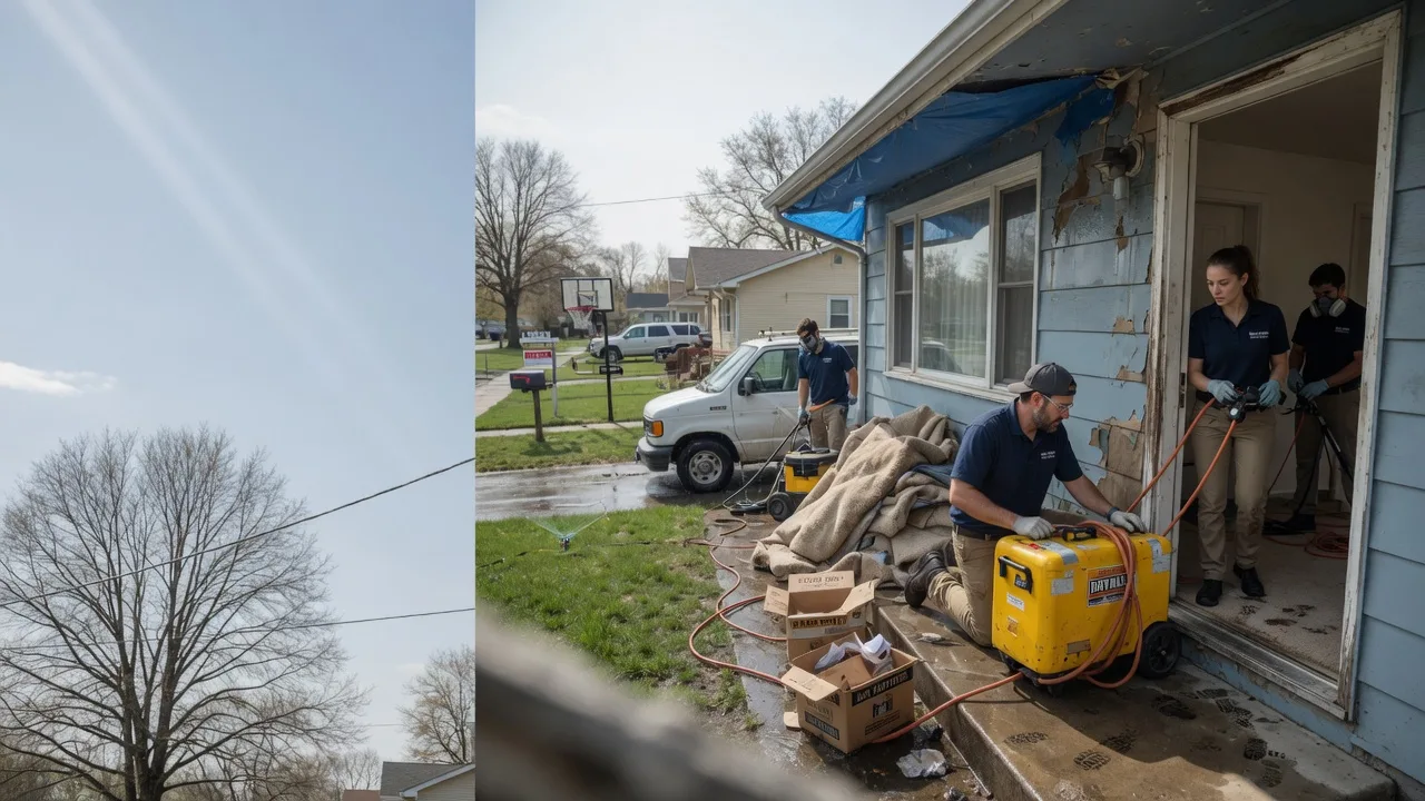 Basement Flood Cleanup in West Greene, AL near me